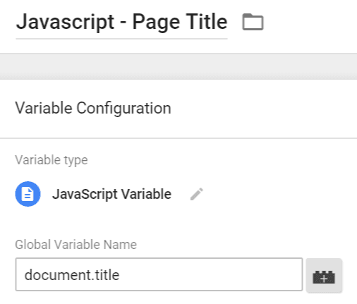 Variável Javascript