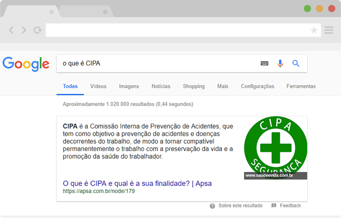 Veja como o snippet de destaque dá maior relevância ao site Veja como o snippet de destaque dá maior relevância ao site.